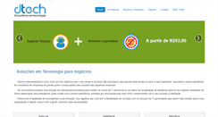 Desktop Screenshot of dtechconsultoria.com.br