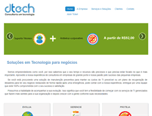 Tablet Screenshot of dtechconsultoria.com.br